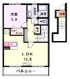 ソレイユフレールの間取り画像