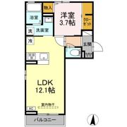 MIRA CIELO富沢の間取り画像
