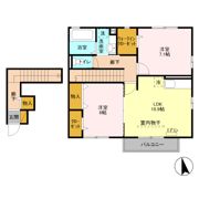 エパティーク デュオの間取り画像