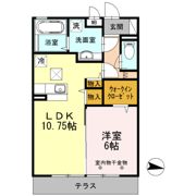 イーストエンジェル青山の間取り画像