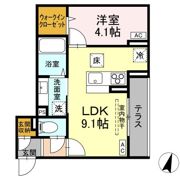 D-ROOM松木の間取り画像