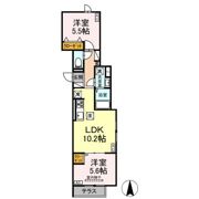 セレスティア荒川Ⅱの間取り画像