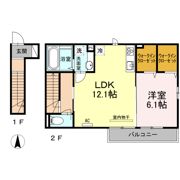 アゼリア上鷺 Gの間取り画像