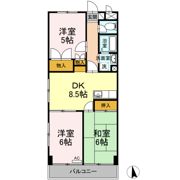 クレボナール三田の間取り画像