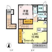 アラン コートの間取り画像