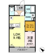 グランディールKの間取り画像