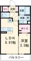 アモリールⅡの間取り画像