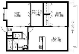 メルベーユ銀河の間取り画像