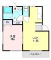ボヌールの間取り画像