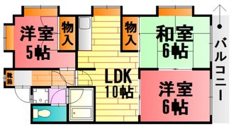 第二観ビルの間取り画像