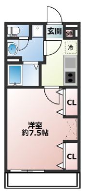 ミルグレースの間取り画像