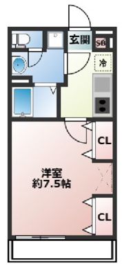 ミルグレースの間取り画像