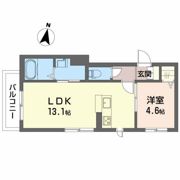 ベレオ茶屋ノ丁の間取り画像