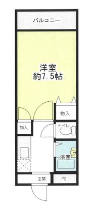 フルーレゾン神戸の間取り画像