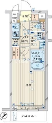 ルーブル横濱矢向弐番館の間取り画像
