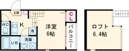 ハーモニーテラス梅林Ⅶの間取り画像