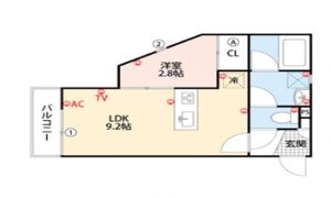 YOUR PLACE宮ノ陣の間取り画像