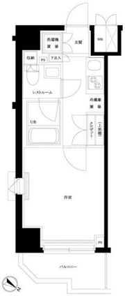 ルーブル川崎貝塚弐番館の間取り画像