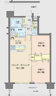 センチュリー座間の間取り画像
