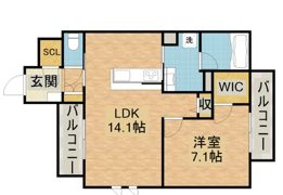 シャーメゾンMISAWAの間取り画像