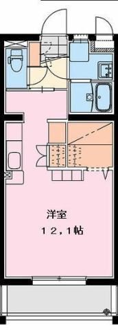 ヒカオプリンセスマンションの間取り画像