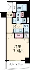 アスヴェル神戸元町の間取り画像
