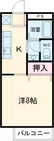 エスポワールの間取り画像
