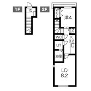 seesaw清水町の間取り画像