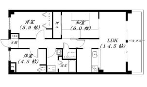 ユーフォリアの間取り画像
