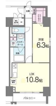 リラシオ西明石駅前の間取り画像
