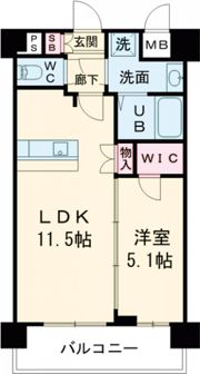 クリスタルグランツ京都西大路の間取り画像