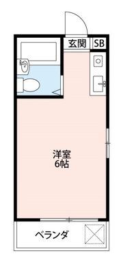 シティハイツ富士見の間取り画像