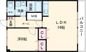 ロイヤル伊勢の間取り画像