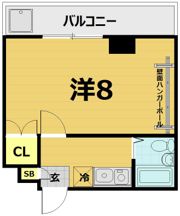 第22長栄エバグリーン桂川の間取り画像