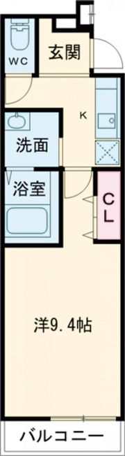 フジパレス末広町Ⅱ番館の間取り画像