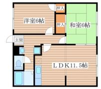 サンライズ館A棟の間取り画像
