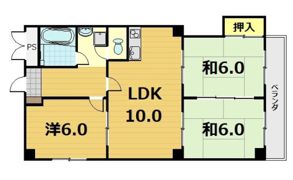 ステーションパレス京都の間取り画像