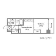 CAVANA九条烏丸の間取り画像