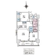 スプランディッド上本町WESTの間取り画像