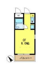 グローリア初穂池上の間取り画像