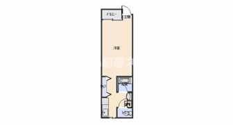 照波園フラット5の間取り画像