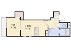ベルブランの間取り画像