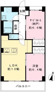 コパンリールの間取り画像