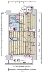 プレサンス名駅南ブリエの間取り画像