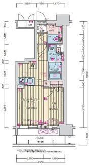 プレサンス名駅南ブリエの間取り画像