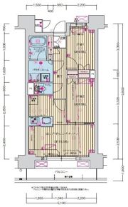 プレサンス名駅南ブリエの間取り画像