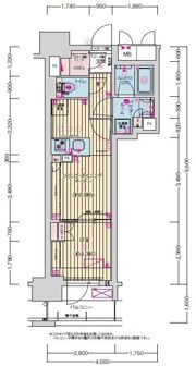 プレサンス名駅南ブリエの間取り画像