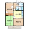 第2ジュネス黒田の間取り画像