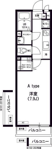 リブリ・百合ヶ丘の間取り画像