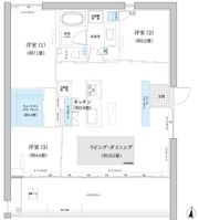 ガーデニエール砧 WESTの間取り画像